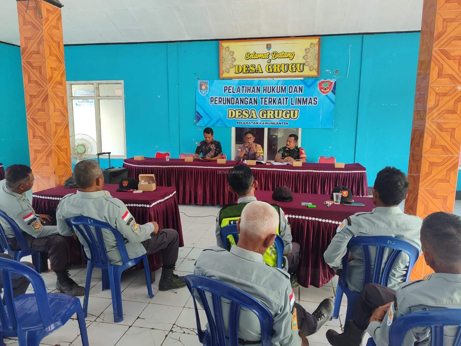PELATIHAN HUKUM DAN PERUNDANGAN TERKAIT LINMAS